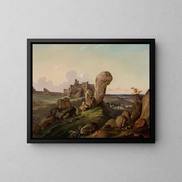 Ogrodzieniec - Jan Nepomucen Głowacki — gerahmtes Bild an der Wand