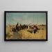 Im Feld - Jan Owidzki — gerahmtes Bild an der Wand