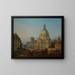 Place de la Nouvelle Ville mit der Kirche der Sakramente - Jan Seydlitz — gerahmtes Bild an der Wand