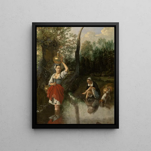 Une Ford - Jan Siberechts — gerahmtes Bild an der Wand