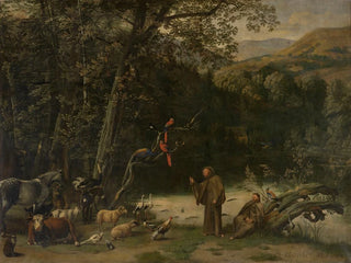 Jan Siberechts - Saint Francis of Assisi Preaching to the Animals.webp