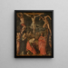 Calvaire - Jan Snellinck — gerahmtes Bild an der Wand
