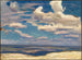 Wolken über dem Fluss Dnipro - Jan Stanisławski — Ansicht des Kunstwerks