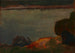 Abend am Dnipro-Fluss - Jan Stanisławski — Ansicht des Kunstwerks