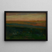 Steppe grün in der Ukraine - Jan Stanisławski — gerahmtes Bild an der Wand