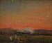 Im Feld, Sonnenuntergang in der Ukraine - Jan Stanisławski — Ansicht des Kunstwerks