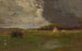 Landschaft mit einer Heuhaufen - Jan Stanisławski — Ansicht des Kunstwerks