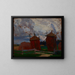Ricks litauischen - Jan Stanisławski — gerahmtes Bild an der Wand