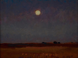 Nacht im Mondschein - Jan Stanisławski — Ansicht des Kunstwerks