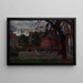 Parc Planty im Frühling - Jan Stanisławski — gerahmtes Bild an der Wand