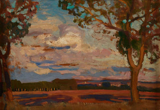 Jan Stanislawski - Sieniawa on the Rosia River.webp
