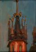 Pfeil der Kirche Sainte-Marie in Krakau - Jan Stanisławski — Ansicht des Kunstwerks