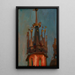Pfeil der Kirche Sainte-Marie in Krakau - Jan Stanisławski — gerahmtes Bild an der Wand