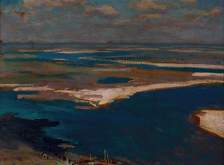Die Dnipro-Fluss in Blau - Jan Stanisławski — Ansicht des Kunstwerks