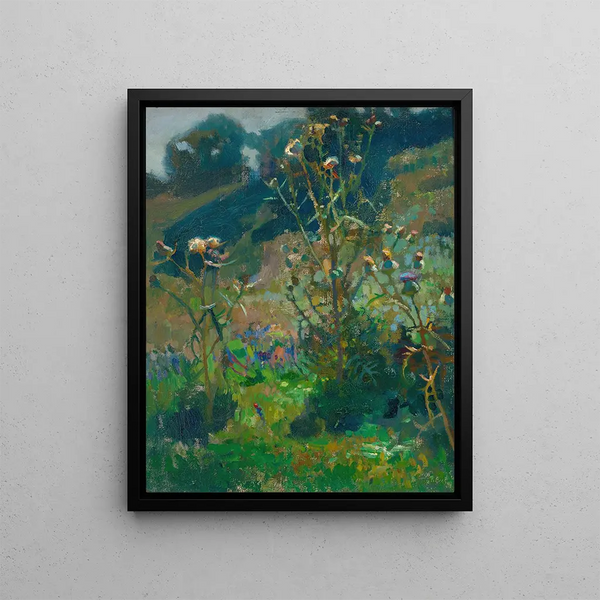 Jan Stanislawski - Thistles against the sun.webp