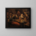 As de cœur - Jan Steen — gerahmtes Bild an der Wand