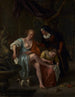 Bethsabée nach dem Bad - Jan Steen — Ansicht des Kunstwerks