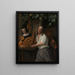 Der Bäcker Arent Oostwaard und seine Ehefrau Catharina Keizerswaard - Jan Steen — gerahmtes Bild an der Wand