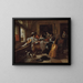 Das Familienkonzert - Jan Steen — gerahmtes Bild an der Wand