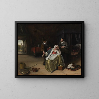 Jan Steen - The Lovesick Maiden.webp