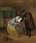 Die kranke Frau - Jan Steen — Ansicht des Kunstwerks
