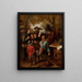 L'Arracheur de dents - Jan Steen — gerahmtes Bild an der Wand