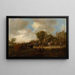 Dorffest - Jan Steen — gerahmtes Bild an der Wand