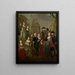Portrait de Theodorus Bisdom van Vliet et de sa famille - Jan Stolker — gerahmtes Bild an der Wand