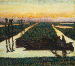 Ein Kanal in Broek in Waterland - Jan Toorop — Ansicht des Kunstwerks