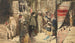Großes indisches Triptychon-Gemälde - Jan Toorop — Ansicht des Kunstwerks