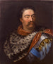 Portrait von Jean III Sobieski in Leopardenhaut - Jan Tricius — Ansicht des Kunstwerks