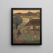 Landschaft von Bretagne - Jan Verkade — gerahmtes Bild an der Wand