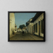 Eine Straße im alten Viertel von Batavia - Jan Weissenbruch — gerahmtes Bild an der Wand
