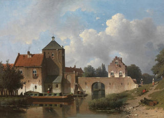 Jan Weissenbruch - The IJsselpoort at IJsselstein.webp