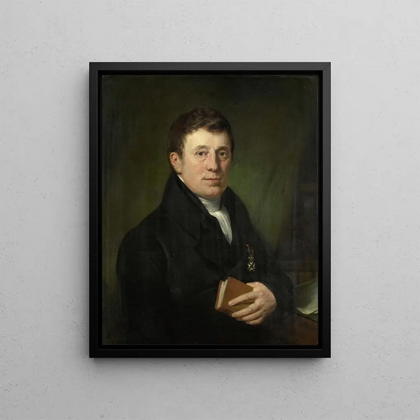Hendrik Harmen Klijn 1773-1856 Dichter - Jan Willem Pieneman — gerahmtes Bild an der Wand