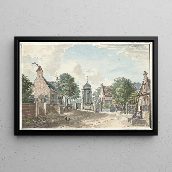 Jan de Beijer - Gezicht op het Klokhuis te Overveen.webp