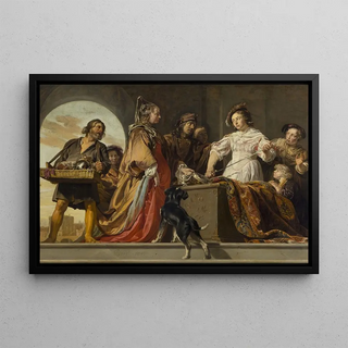 Jan de Bray - Achilles among the Daughters of Lycomedes Ovid Metamorphoses XII 162 ff.webp