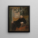 Der Komponist Peter Benoit - Jan van Beers — gerahmtes Bild an der Wand