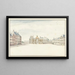 Arc de triomphe für König Wilhelm III. in Den Haag 1691 - Jan van Call l'Ancien — gerahmtes Bild an der Wand