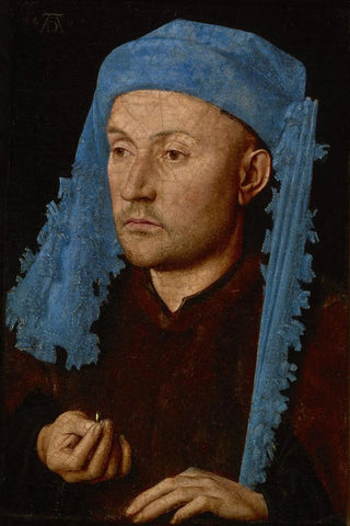 Jan van Eyck - Man in a Blue Cap.webp