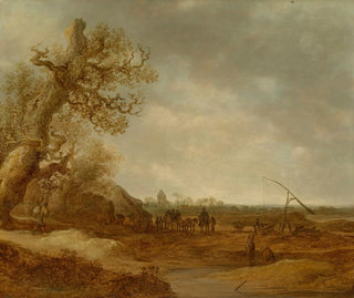 Jan van Goyen - A dune landscape with figures.webp