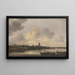 Ansicht der Stadt Arnhem - Jan van Goyen — gerahmtes Bild an der Wand