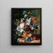Blumenstrauß in einer Urne - Jan van Huysum — gerahmtes Bild an der Wand