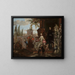 Familienporträt - Jan van Kessel der Jüngere — gerahmtes Bild an der Wand