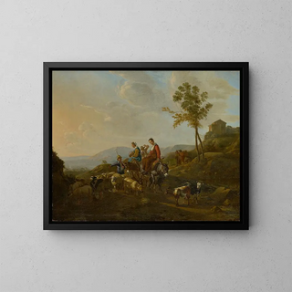 Jan van Ossenbeeck - Landscape with Shepherds.webp