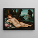 Die Tod von Kleopatra - Jan van Scorel — gerahmtes Bild an der Wand