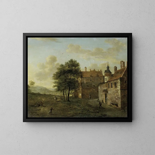 Jan van der Heyden - A Country Home.webp