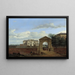 Eine architektonische Fantasie - Jan van der Heyden — gerahmtes Bild an der Wand