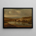 Flusslandschaft - Jan van der Meer le Jeune — gerahmtes Bild an der Wand