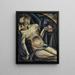 Komposition: Pietà - Jan Yznowski — gerahmtes Bild an der Wand
